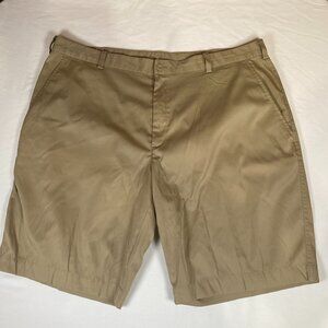 Nike Golf FitDry Shorts Men's 40 Khaki Polyester Blend